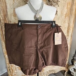 Chic Brown Women's  Shorts 24